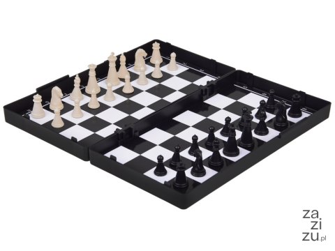 Zestaw gier 3w1 szachy warcaby chińczyk magnetyczne strategiczna GR0676 Zestaw gier 3w1 szachy warcaby chińczyk magnetyczne strategiczna GR0676