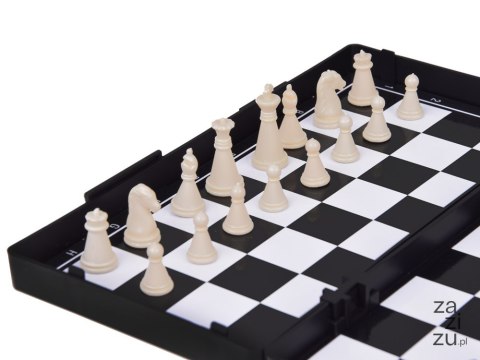 Zestaw gier 3w1 szachy warcaby chińczyk magnetyczne strategiczna GR0676 Zestaw gier 3w1 szachy warcaby chińczyk magnetyczne strategiczna GR0676