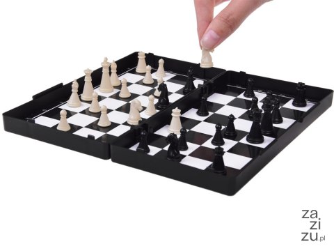 Zestaw gier 3w1 szachy warcaby chińczyk magnetyczne strategiczna GR0676 Zestaw gier 3w1 szachy warcaby chińczyk magnetyczne strategiczna GR0676